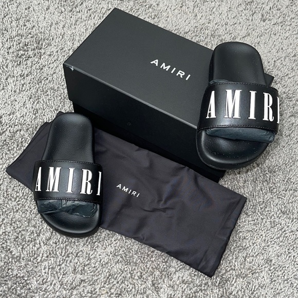AMIRI Shoes Authentic Amiri Pool Slides Poshmark